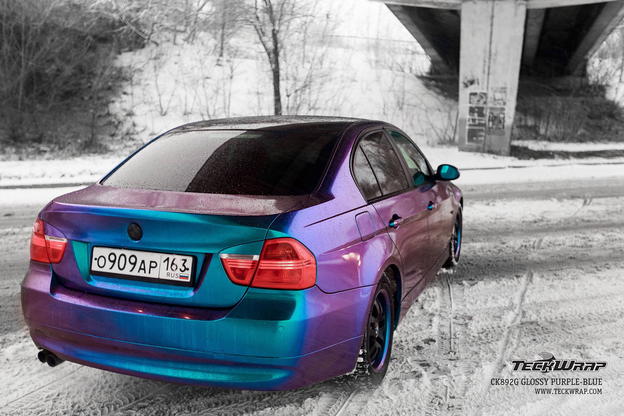 CK892G Gloss Purple Blue | Автомобильная пленка TeckWrap