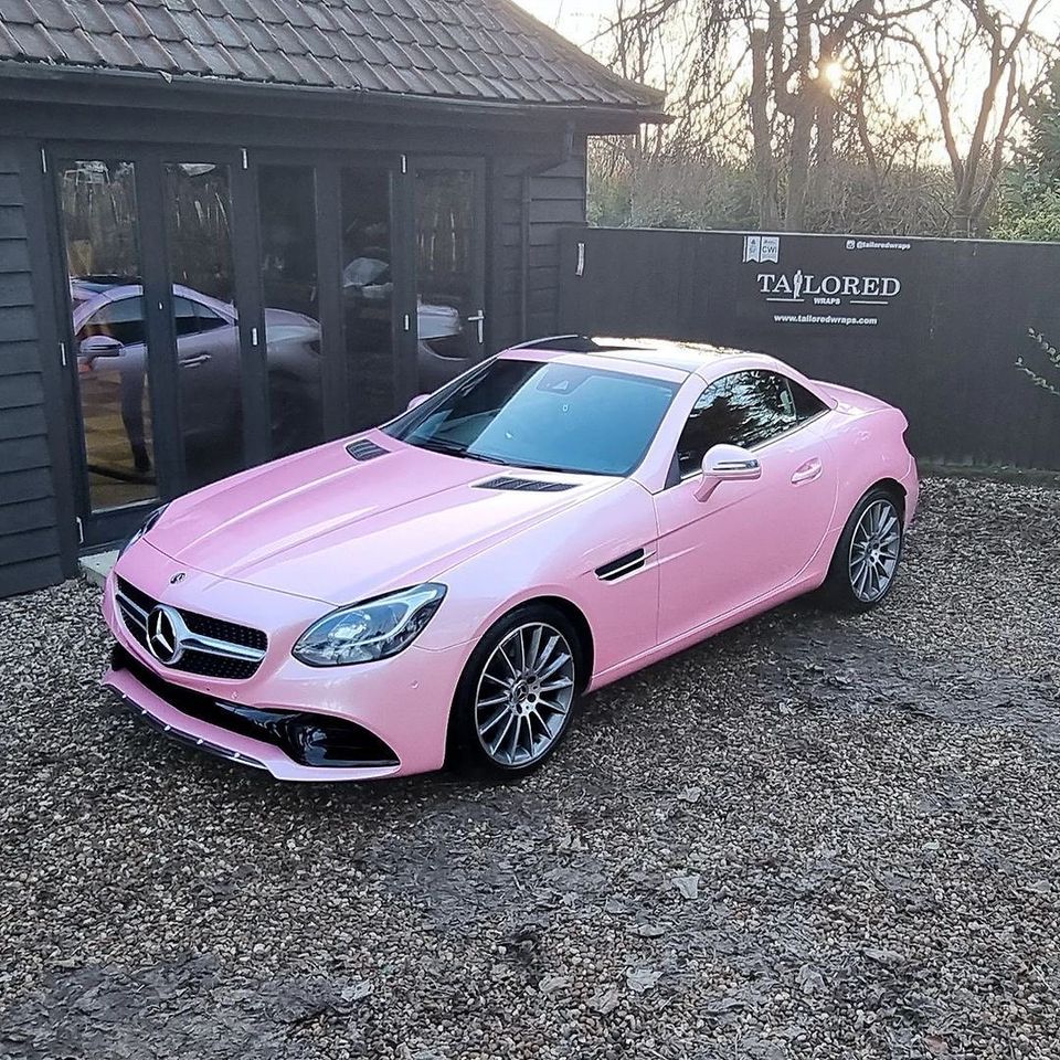 SL01-HD Pink Sakura | Автомобильная пленка TeckWrap